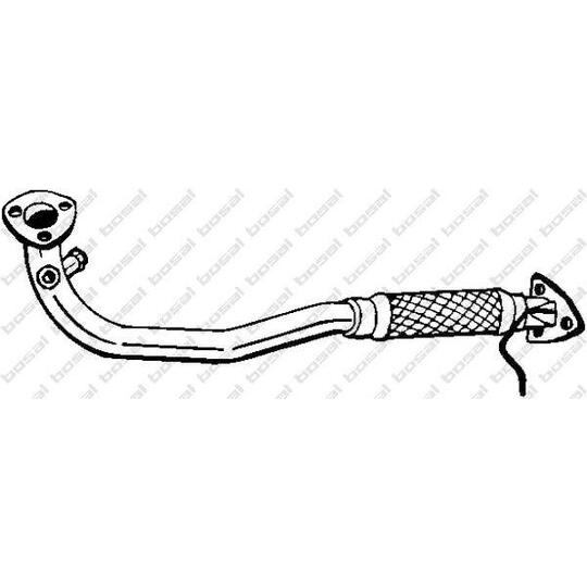 823-765 - Exhaust pipe 