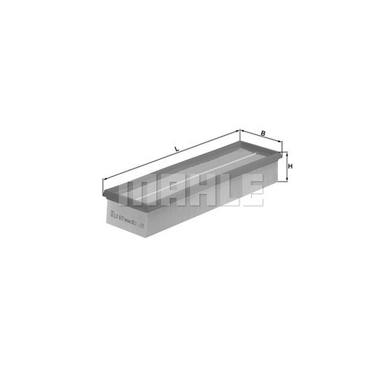 LX 617 - Air filter 