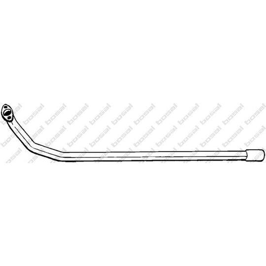 883-493 - Exhaust pipe 