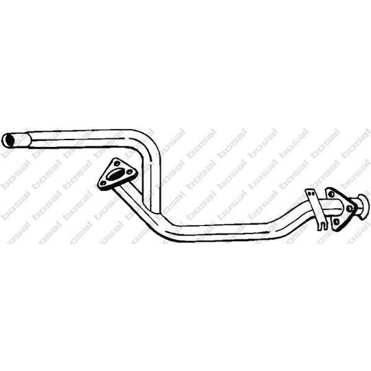 882-415 - Exhaust pipe 