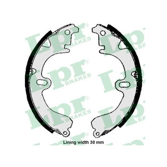 05860 - Brake Shoe Set 