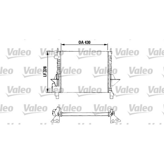 730633 - Radiaator, mootorijahutus 