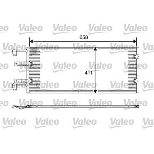 817645 - Condenser, air conditioning 