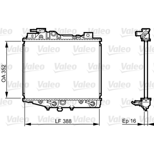 731019 - Kylare, motorkylning 