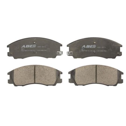 C10512ABE - Brake Pad Set, disc brake 