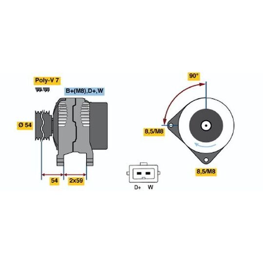 0 986 039 440 - Generator 