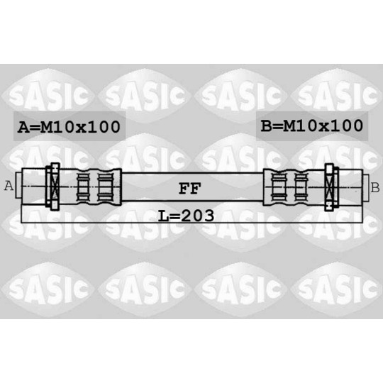 6606060 - Brake Hose 