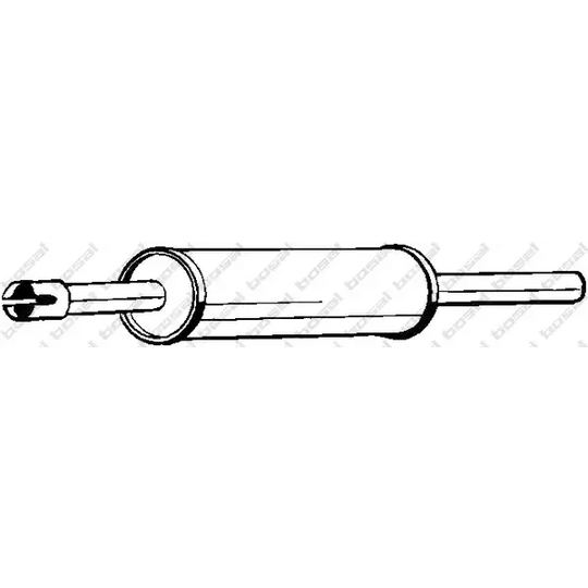 233-553 - Front Silencer 