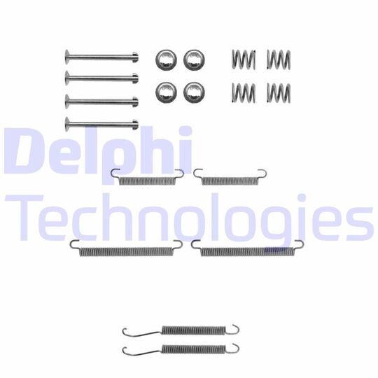 LY1195 - Accessory Kit, parking brake shoes 