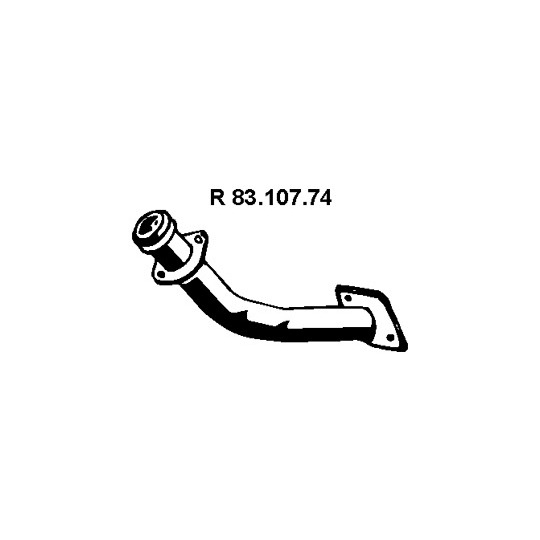83.107.74 - Exhaust pipe 