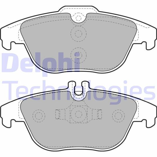 LP2029 - Brake Pad Set, disc brake 