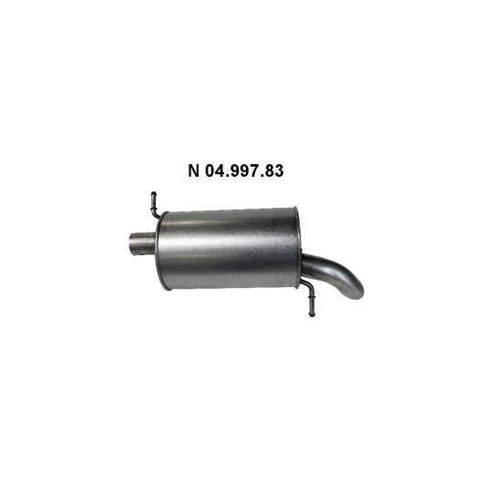 04.997.83 - End Silencer 