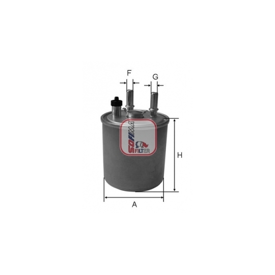 S 4073 NR - Fuel filter 