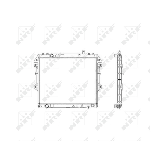 53541 - Radiator, engine cooling 