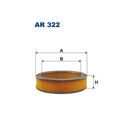 AR 322 - Air filter 