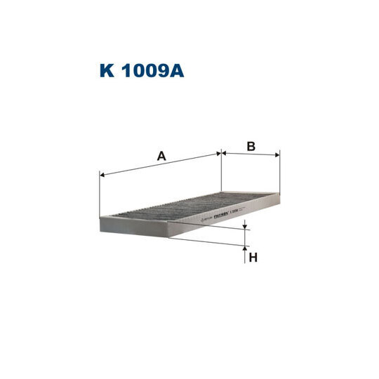 K 1009A - Filter, kupéventilation 