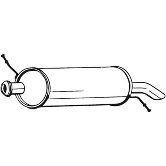 135-545 - End Silencer 