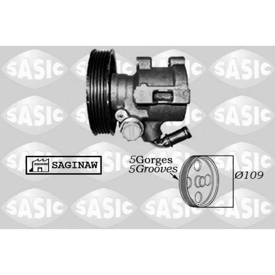 7070026 - Hydraulic Pump, steering system 
