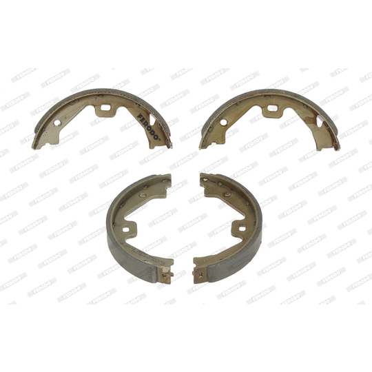 FSB633 - Brake Shoe Set, parking brake 