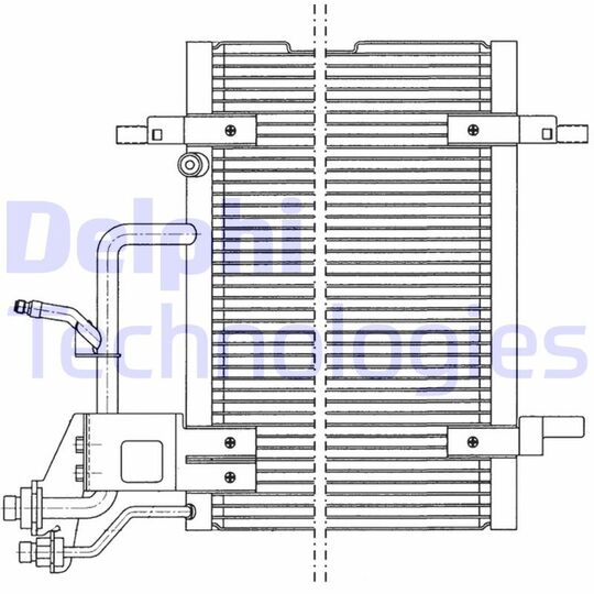 TSP0225011 - Condenser, air conditioning 