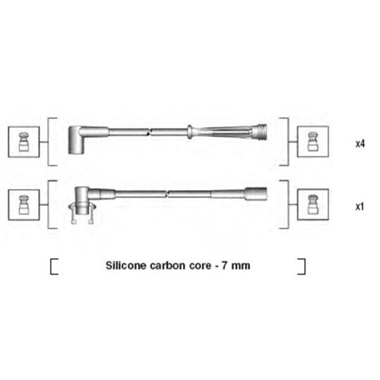 941145130710 - Ignition Cable Kit 