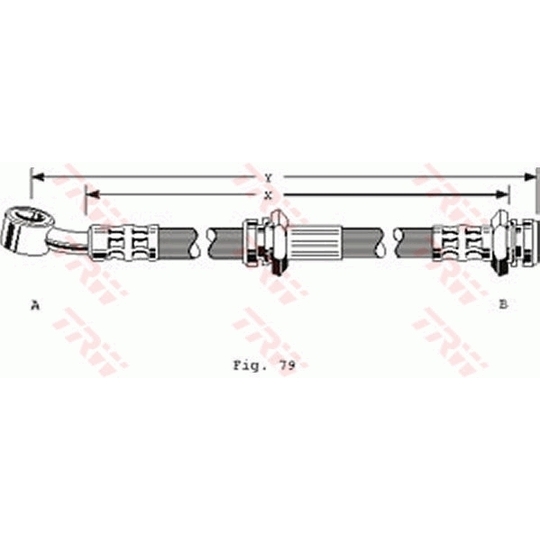 PHD174 - Brake Hose 