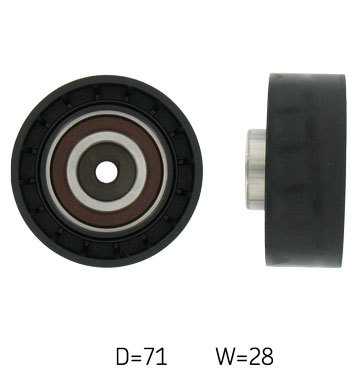 VKM 21041 - Deflection/Guide Pulley, timing belt 