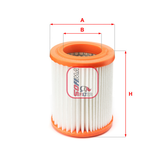 S 7345 A - Air filter 