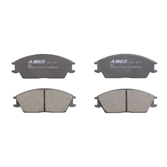 C14020ABE - Brake Pad Set, disc brake 
