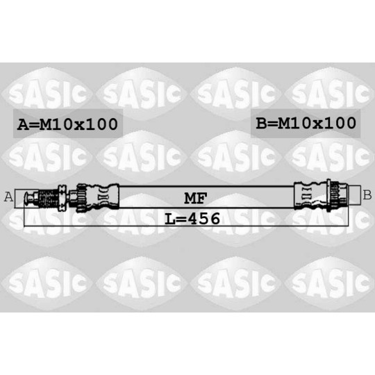 SBH0151 - Brake Hose 