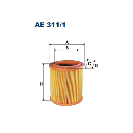 AE 311/1 - Air filter 