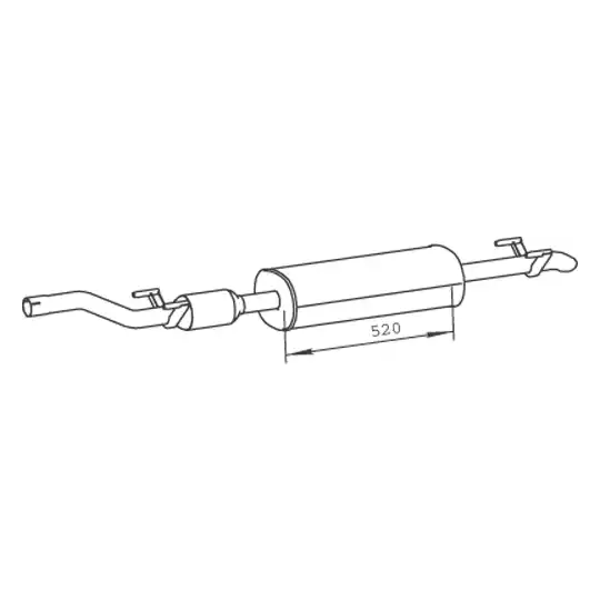 56349 - Middle Silencer 