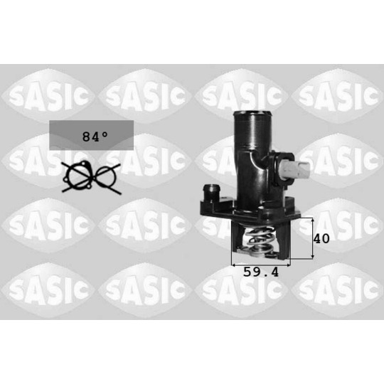 3300002 - Thermostat, coolant 