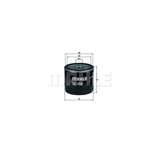 OC 458 - Oil filter 