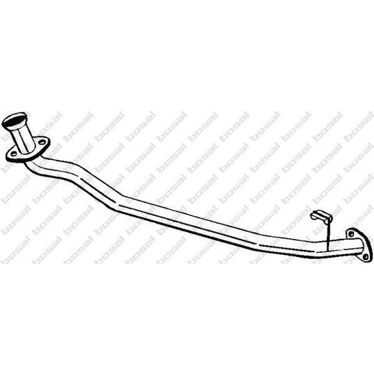 888-717 - Exhaust pipe 