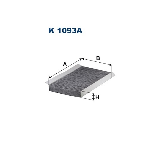 K 1093A - Filter, kupéventilation 
