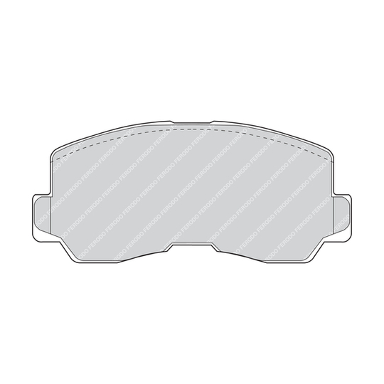 FDB634 - Brake Pad Set, disc brake 