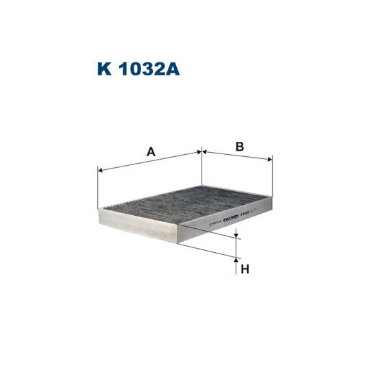 K 1032A - Filter, interior air 
