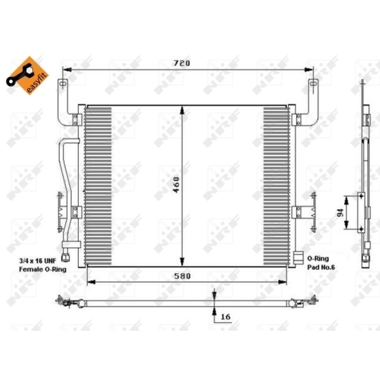 35655 - Condenser, air conditioning 