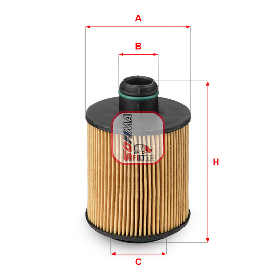 S 5061 PE - Oil filter 