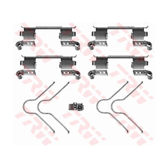 PFK364 - Tillbehörssats, skivbromsbelägg 