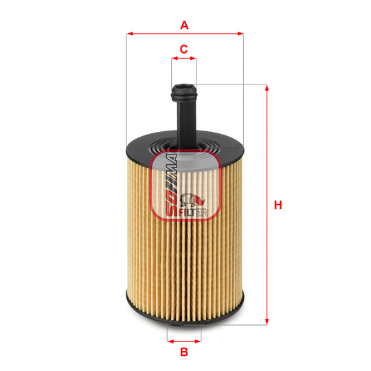 S 5023 PE - Oil filter 