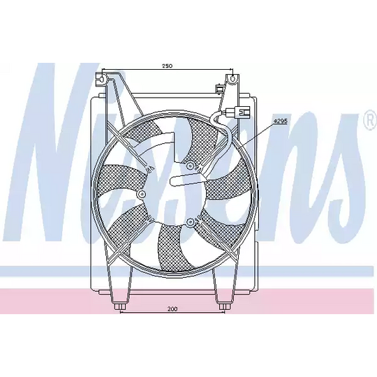 85625 - Fan, A/C condenser 