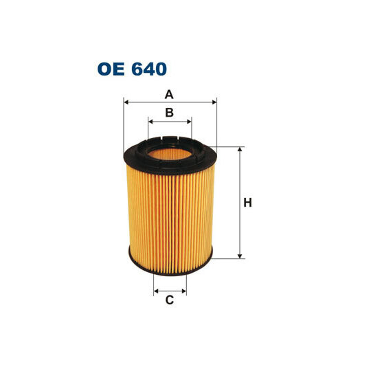 OE 640 - Oil filter 