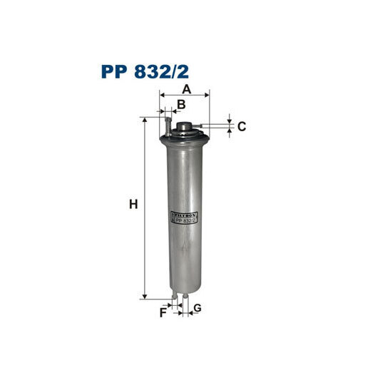 PP 832/2 - Bränslefilter 