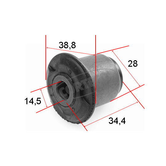 21652774 - Control Arm-/Trailing Arm Bush 