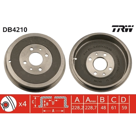 DB4210 - Piduritrummel 