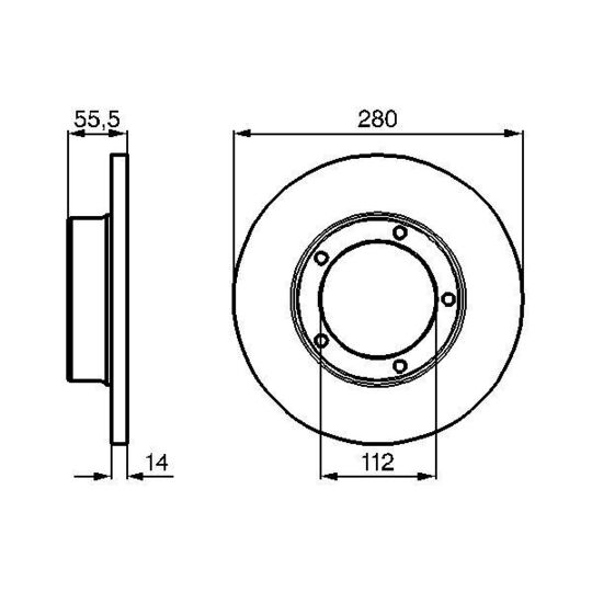 0 986 478 770 - Brake Disc 