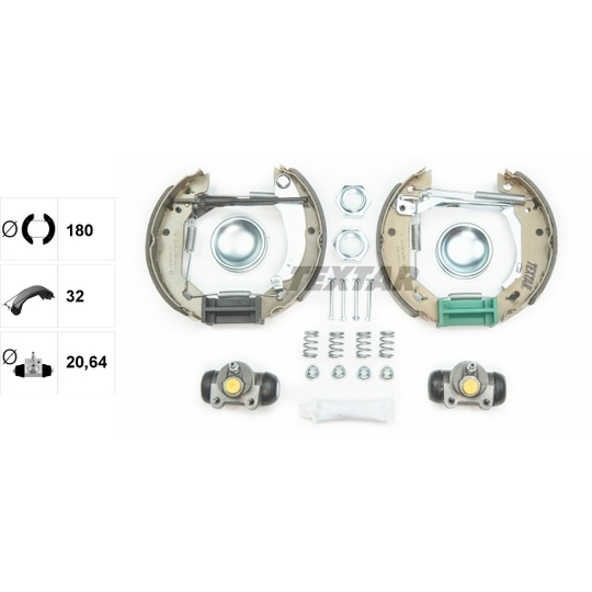 84031203 - Brake Shoe Set 