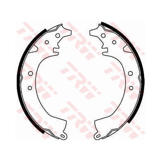 GS8500 - Brake Shoe Set 